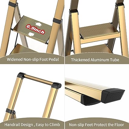 step ladders ladder folding step stool for high ceiling and lightweght for carry